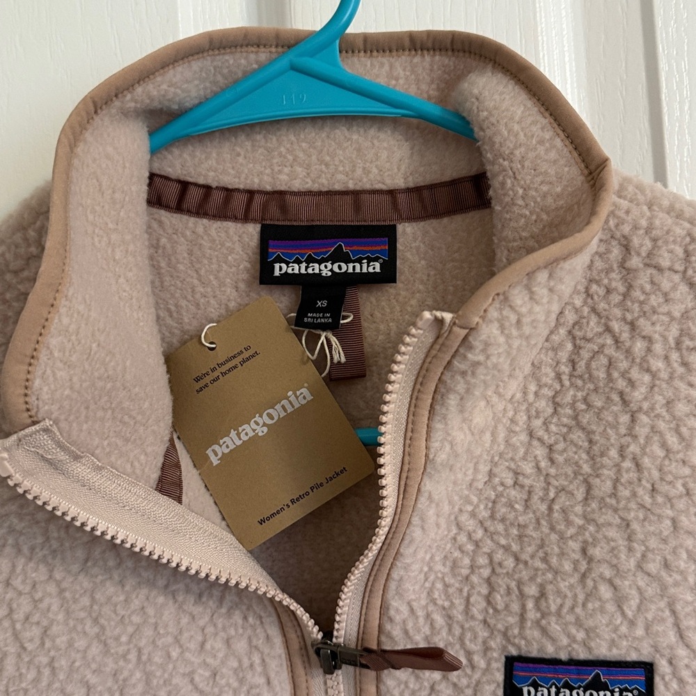 Patagonia Fleece Full Zip Jacket NWT - Picture 2 of 4